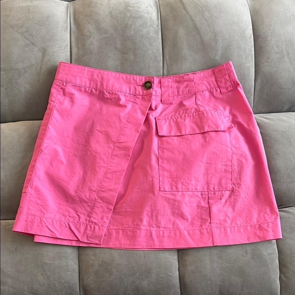 Future Collective Bright Pink Cargo Skirt size 8